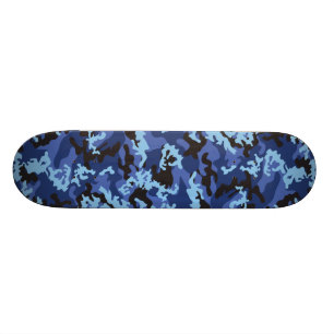 Kundenspezifischer blauer CamouflageSkateboard Skateboard