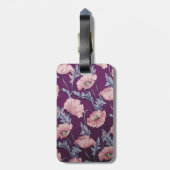 Kundenspezifischer BlumenGepäckanhänger Gepäckanhänger (Rückseite vertikal)