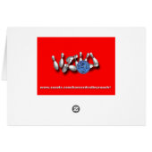 Kundenspezifischer BowlingValentine (Rückseite Horizontal)