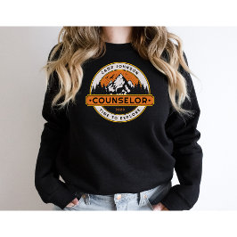 Kundenspezifischer Camp-Berater-Camping-lustig Sweatshirt