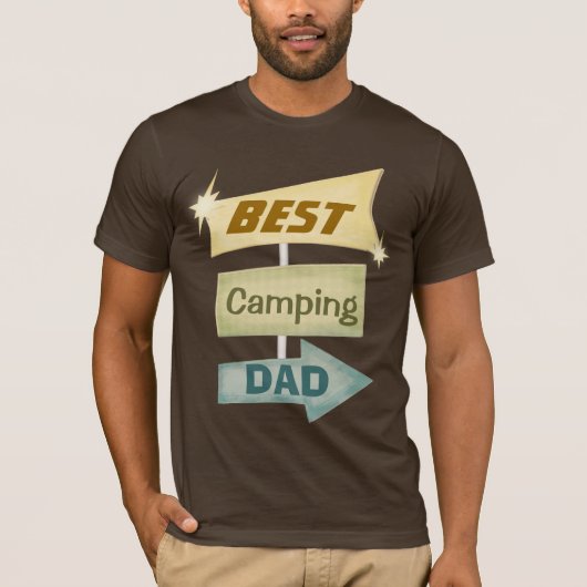 Kundenspezifischer Campings-Vater ODER anderer T-Shirt (Vorderseite)