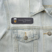 Kundenspezifischer Chalkboard Coffee Shop Mitarbei Namensschild (Beispiel)