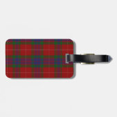 Kundenspezifischer Clan Fraser Tartan-karierter Gepäckanhänger (Rückseite horizontal)