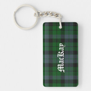 Kundenspezifischer Clan MacKay Tartan-karierte Schlüsselanhänger