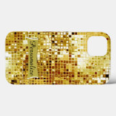 Kundenspezifischer cooler Goldsequins-Blick Ipad Case-Mate iPhone Hülle (Rückseite (Horizontal))