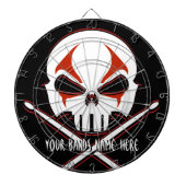 Kundenspezifischer Dartboard-cooler Felsen u. Dartscheibe (vorne)