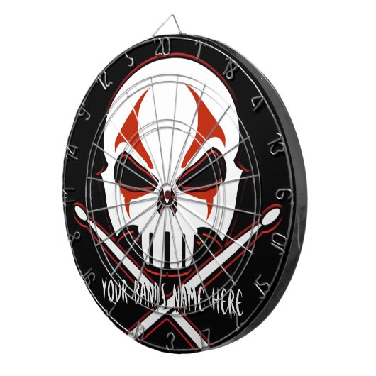 Kundenspezifischer Dartboard-cooler Felsen u. Dartscheibe (Vorderseite rechts)