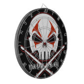 Kundenspezifischer Dartboard-cooler Felsen u. Dartscheibe (Vorderseite Links)