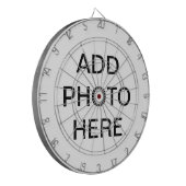 Kundenspezifischer Dartboard - FÜGEN Sie ein FOTO Dartscheibe (Vorderseite Links)