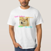 Kundenspezifischer Doge-T - Shirt (Vorderseite)