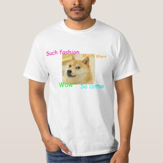 Kundenspezifischer Doge-T - Shirt (Vorderseite)