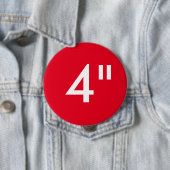 Kundenspezifischer Druck 4" enorme runde Button (Beispiel)