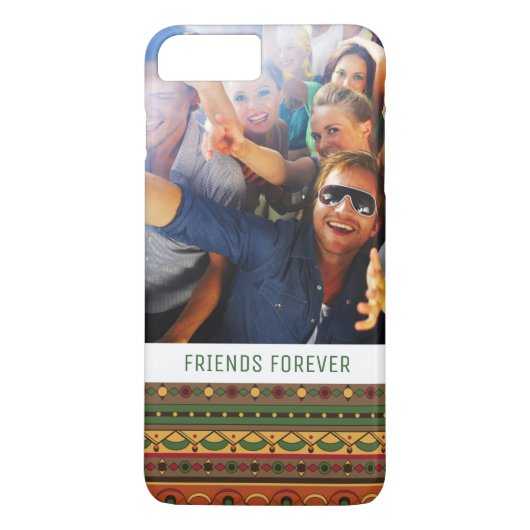 Kundenspezifischer ethnischer Hintergrund des Case-Mate iPhone Hülle (Rückseite)
