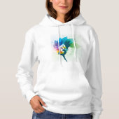 Kundenspezifischer FarbschutzHoodie Hoodie (Vorderseite)
