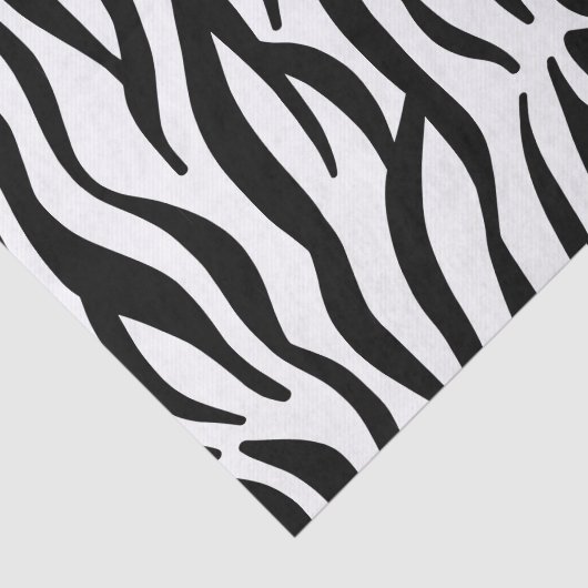 Kundenspezifischer Farbzebra-gestreiftes Seidenpapier (Ausschnitt)