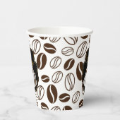 Kundenspezifischer Firmenname für Coffee Shops Pappbecher (Links)