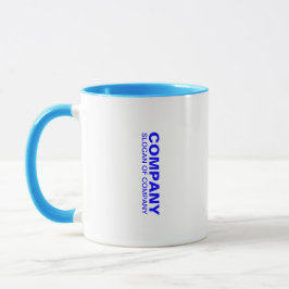 Kundenspezifischer Firmenname und Slogan | Beste M Tasse