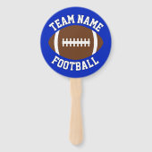 Kundenspezifischer Football Team Name & Color Spor Fächer (Vorderseite)