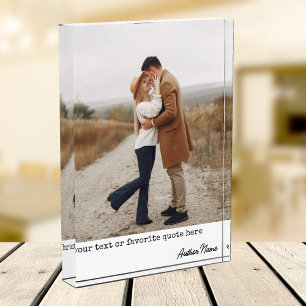 Kundenspezifischer Foto-Block für Valentine & Birt Fotoblock