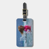 Kundenspezifischer Foto-Gepäck-Umbau Gepäckanhänger (Vorderseite vertikal)