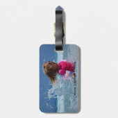 Kundenspezifischer Foto-Gepäck-Umbau Gepäckanhänger (Rückseite vertikal)