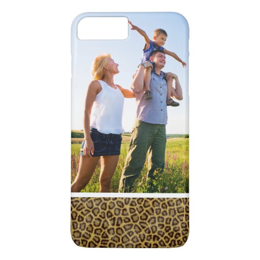 Kundenspezifischer Foto-Leopard-Pelz Case-Mate iPhone Hülle (Rückseite)