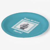 KUNDENSPEZIFISCHER FOTO-, TEXT- u. Pappteller (Schrägansicht)