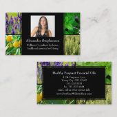 Kundenspezifischer Foto-wesentliche Visitenkarte (Vorne/Hinten)