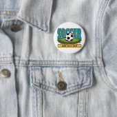 Kundenspezifischer Fußball addiert Text Button (Beispiel)