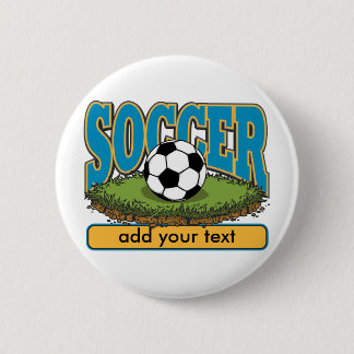 Kundenspezifischer Fußball addiert Text Button
