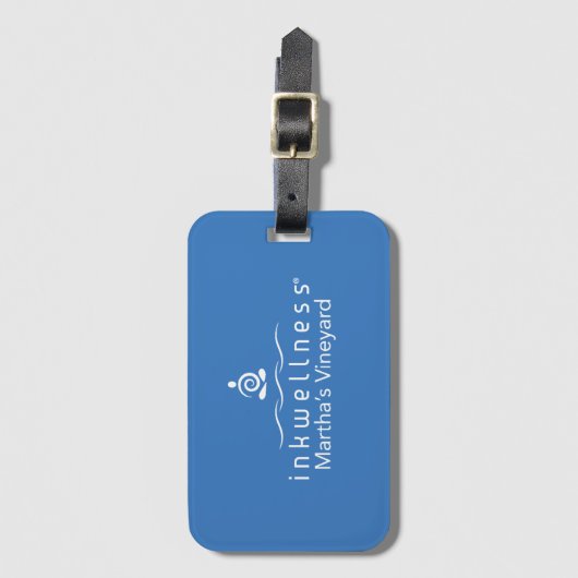 Kundenspezifischer Gepäckanhänger (Vorderseite Vertikal)