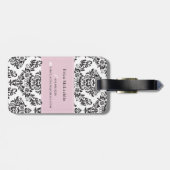 Kundenspezifischer Gepäckanhänger Heidekraut (Rückseite horizontal)