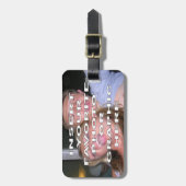 Kundenspezifischer Gepäckanhänger mit Ihrer (Vorderseite vertikal)