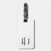 Kundenspezifischer Gepäckumbau Colorado-Flagge Gepäckanhänger (Rückseite vertikal)