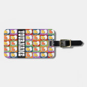 Kundenspezifischer Gepäckumbau der BIER Pop-Kunst Gepäckanhänger (Vorderseite horizontal)