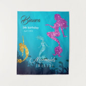 Kundenspezifischer Glittery Wandteppich (Vorderseite)