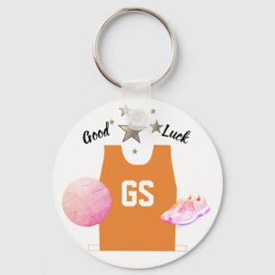 Kundenspezifischer GS-Ziel-tireurnetball-viel Schlüsselanhänger