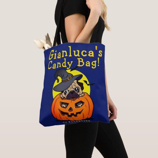Kundenspezifischer Halloweentrick-oder Tasche (Von Nahem)