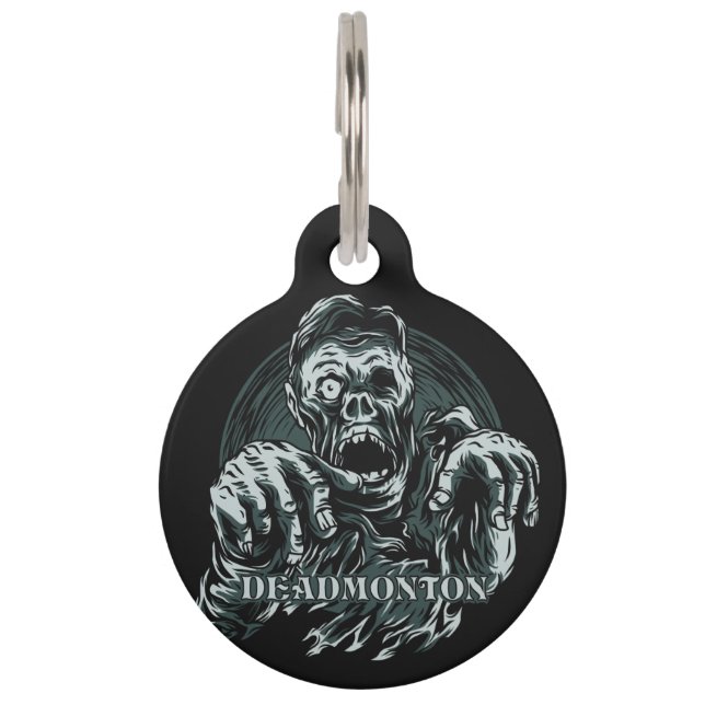 Kundenspezifischer Haustierumbau des Textes Haustiermarke (Vorderseite)