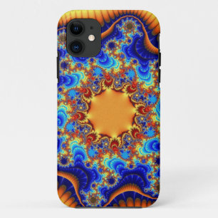 Kundenspezifischer himmlischer Fractalscope iPhone 11 Hülle
