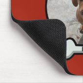 Kundenspezifischer Hund Mousepad (Ecke)