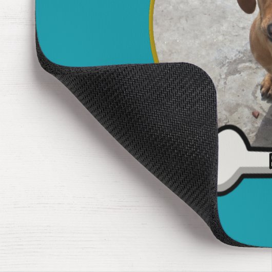 Kundenspezifischer Hund Mousepad (Ecke)
