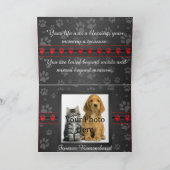 Kundenspezifischer Hunde-oder Ankündigung (Innenseite)