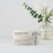 Kundenspezifischer Installationsservice Visitenkarte (Stehend Vorderseite)