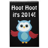 Kundenspezifischer Kalender der Eulen-2014 (Titelbild)