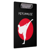 Kundenspezifischer Kampfkunstkarate-Schullehrer Klemmbrett (Rechts)