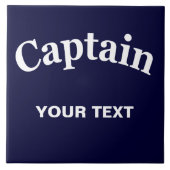 KUNDENSPEZIFISCHER KAPITÄN FLIESE (Vorderseite)