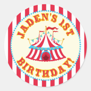 Kundenspezifischer Karnevals-Aufkleber mit Runder Aufkleber