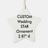 Kundenspezifischer Keramik STERN hängende Keramikornament (Rechts)