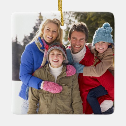 Kundenspezifischer Keramikornament (Vorderseite)